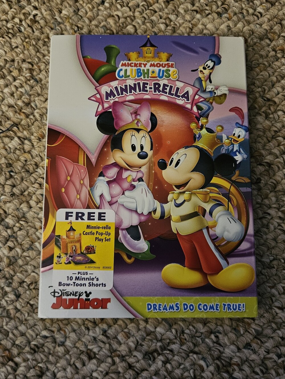 Disney Junior Mickey Mouse Clubhouse Minnie-Rella DVD Sealed